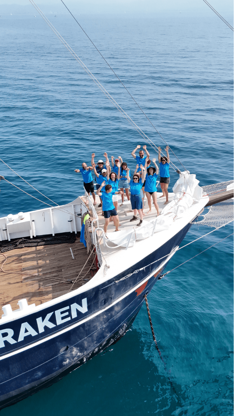 Visites Kraken, bateau de l'association Wings of the Ocean