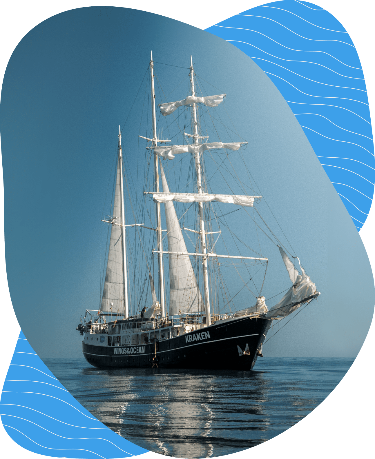 Le Kraken en navigation