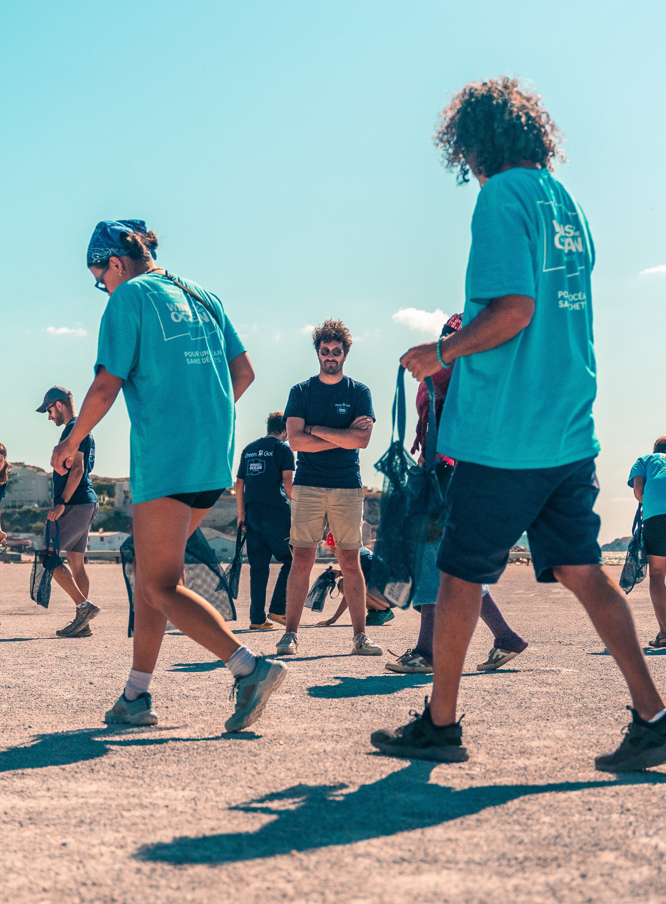Ramassage Wings of the Ocean pour le World Cleanup Day
