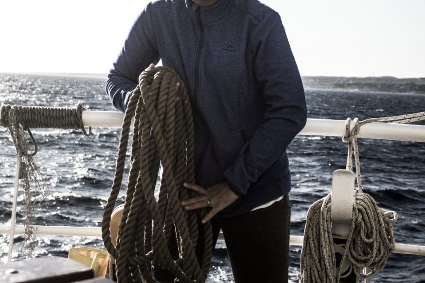 Zoom sur Lucille, bénévole pour les travaux du Kraken