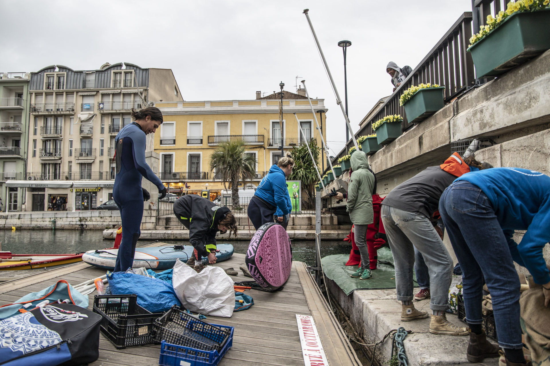 Témoignage, étape à Sète