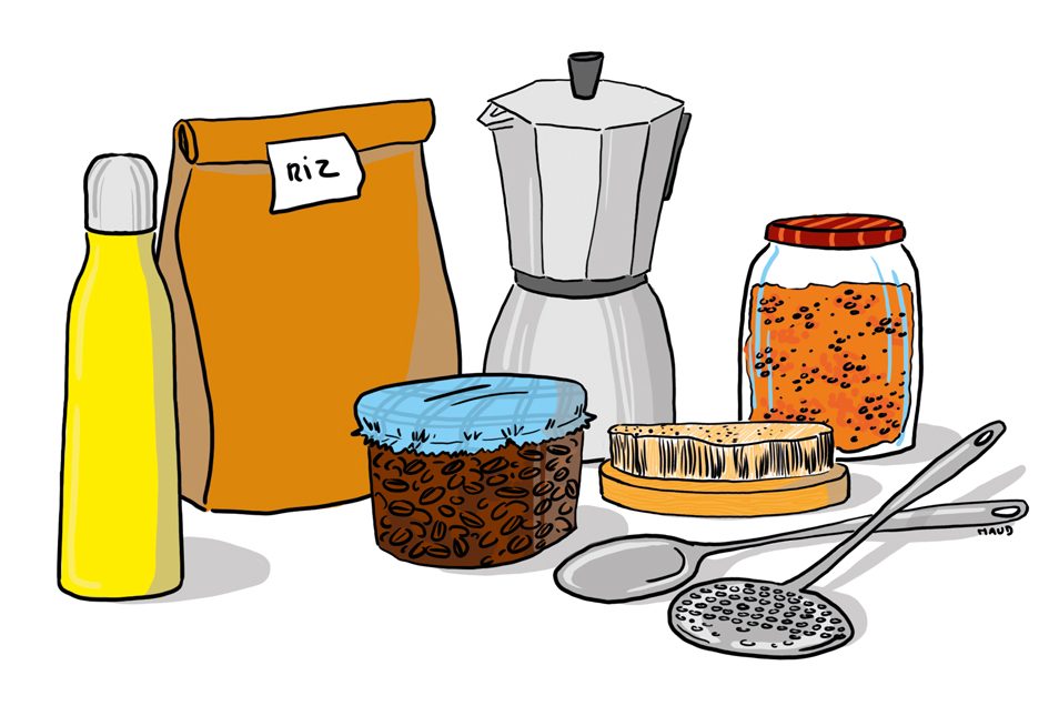 Une cuisine zéro déchet