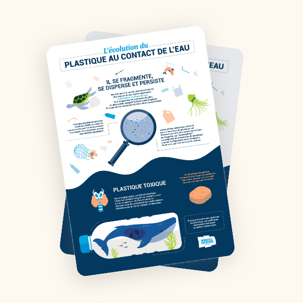 L’évolution du plastique au contact de l’eau