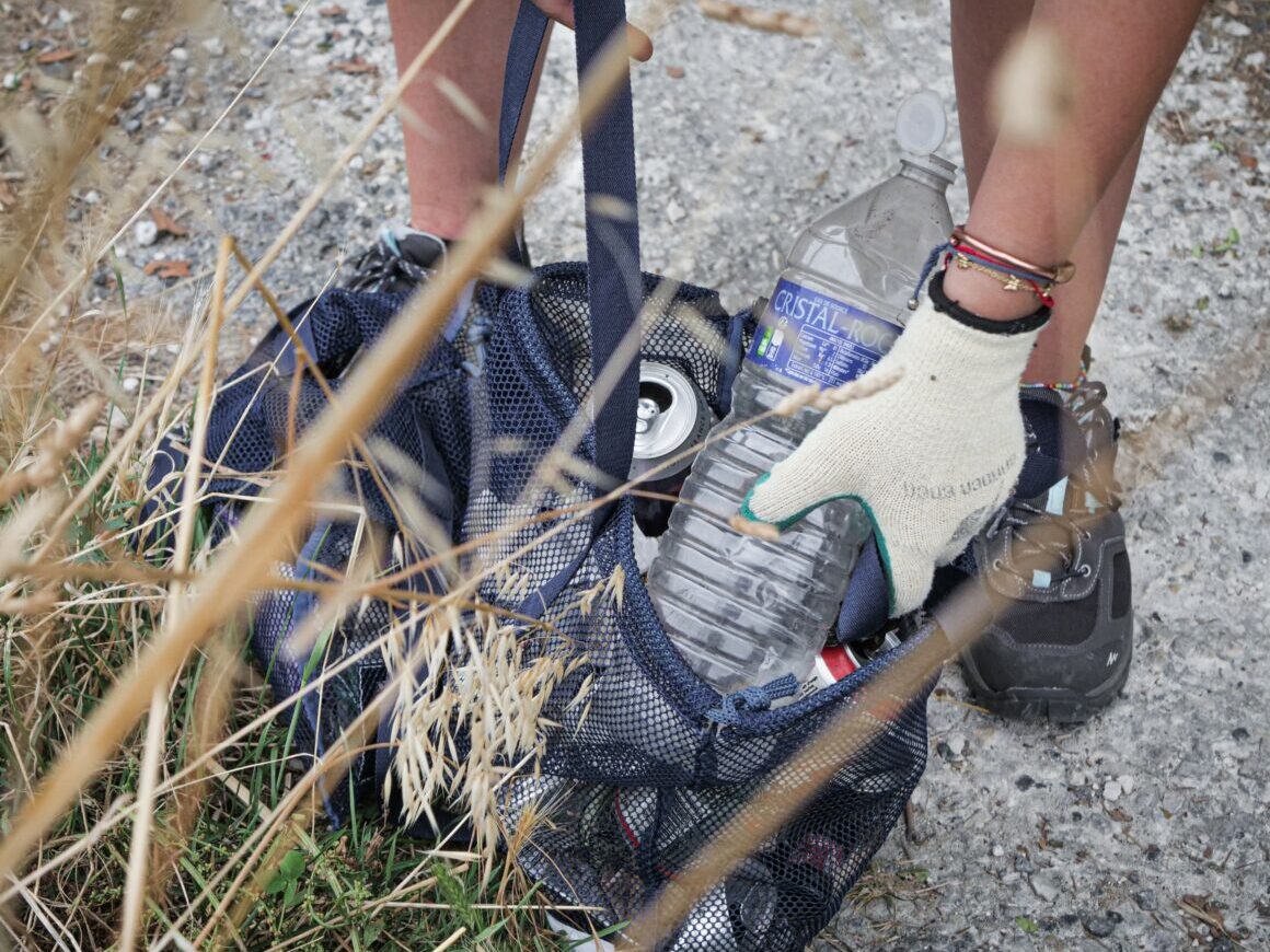 Ramassage de déchets avec Ystopia