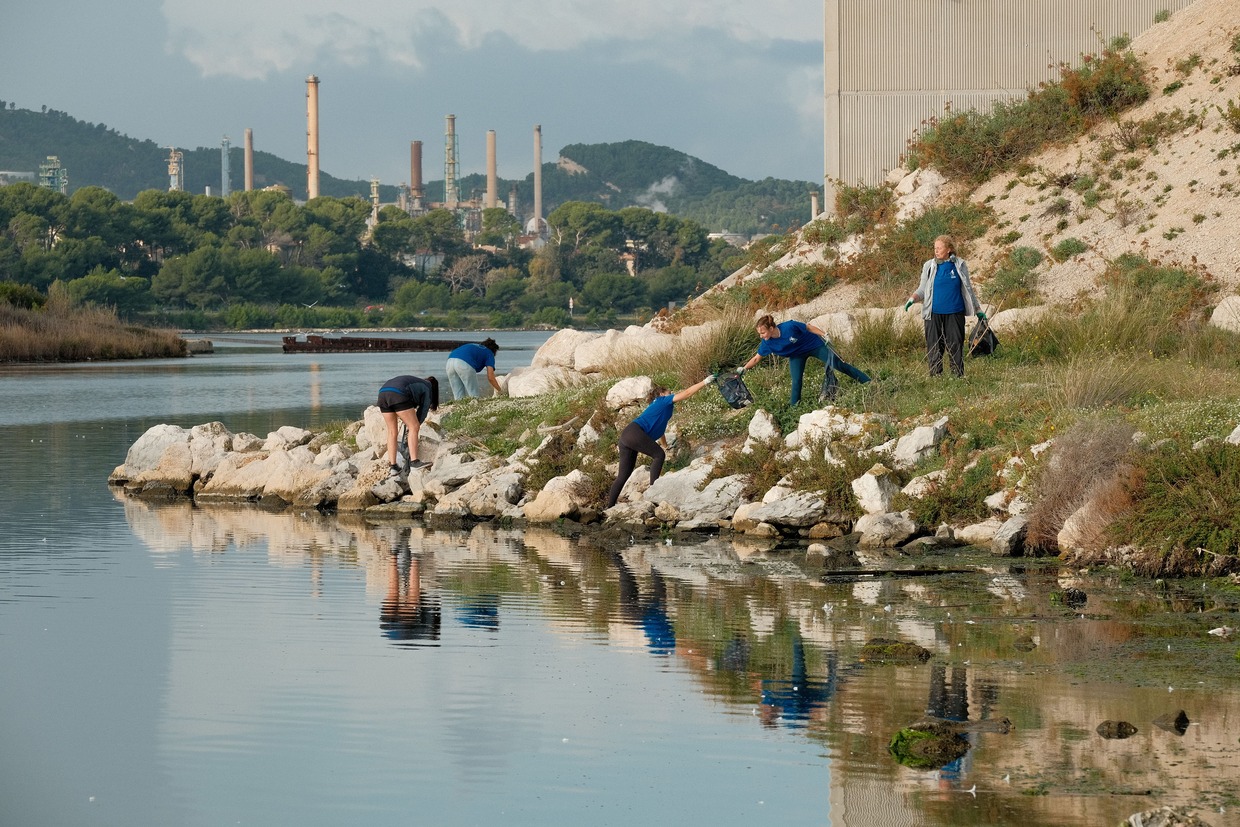 Étang de Berre : 4ème édition de la mission contre les déchets sauvages