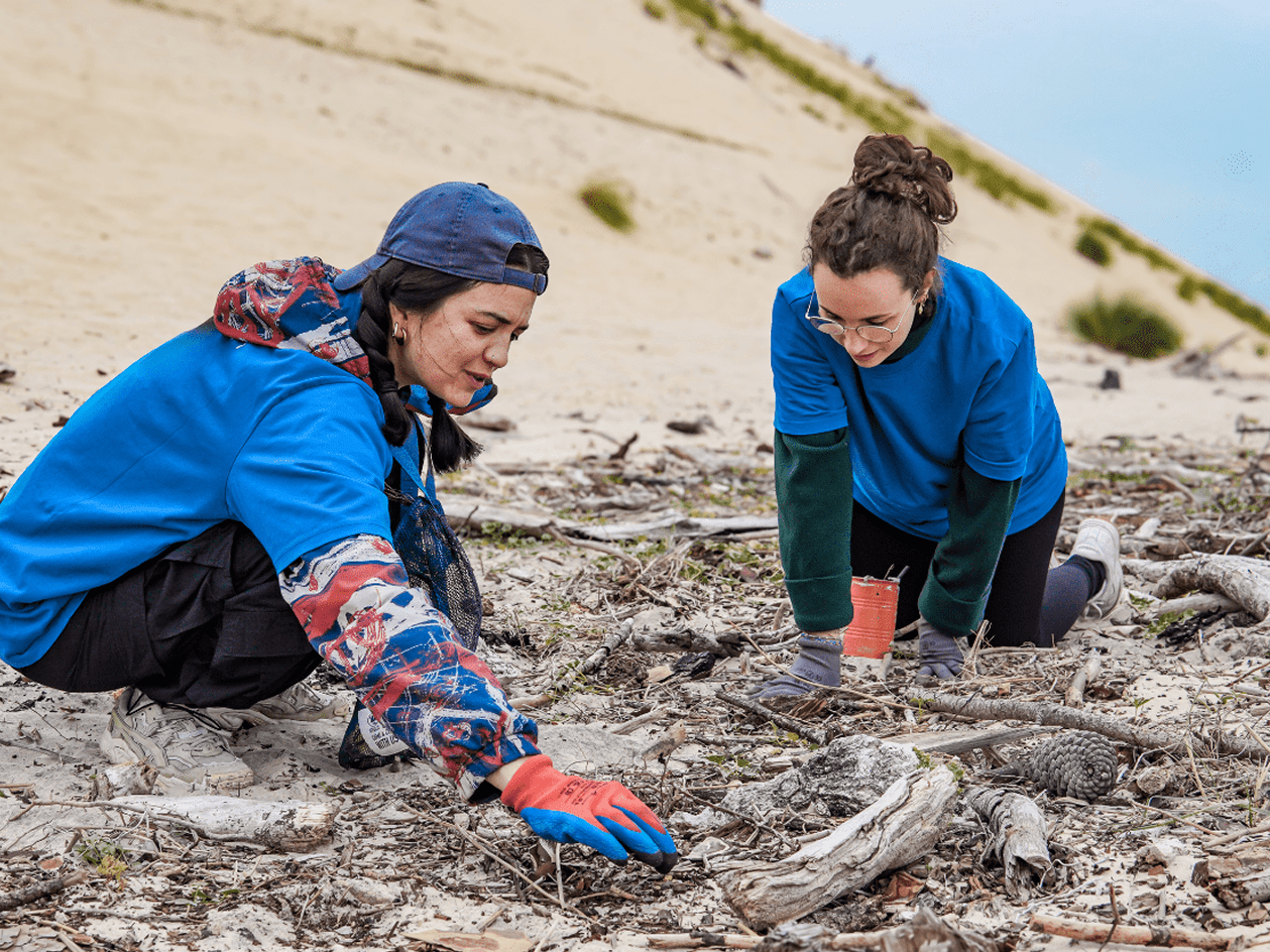 Ramassage à la plage du Havre