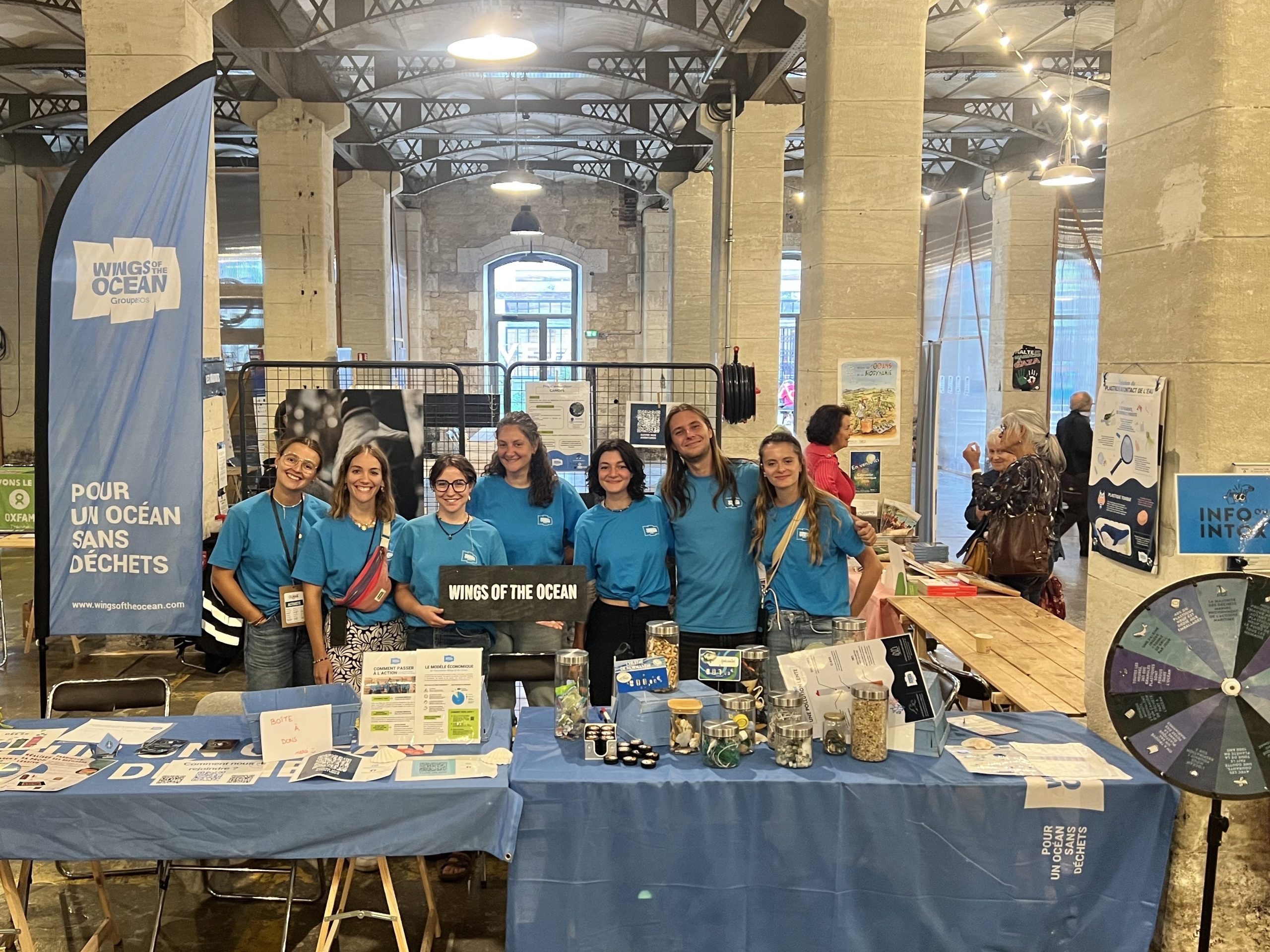 Stand de sensibilisation au 72h de l&rsquo;écologie à Marseille