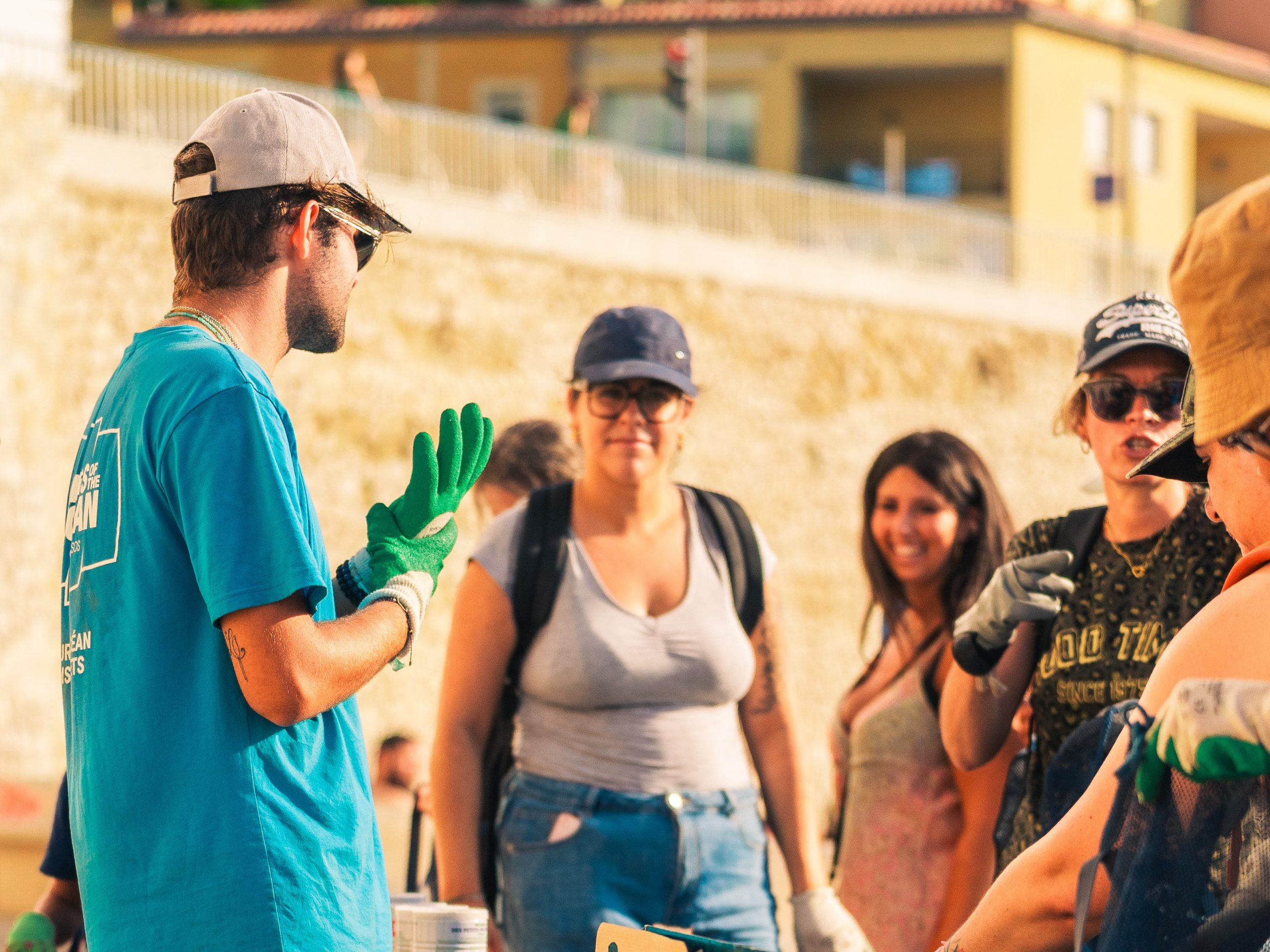 Stand de sensibilisation à l'Europa festival à Marseille