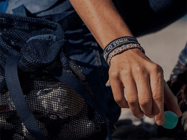 Ramassage de déchets à Lyon