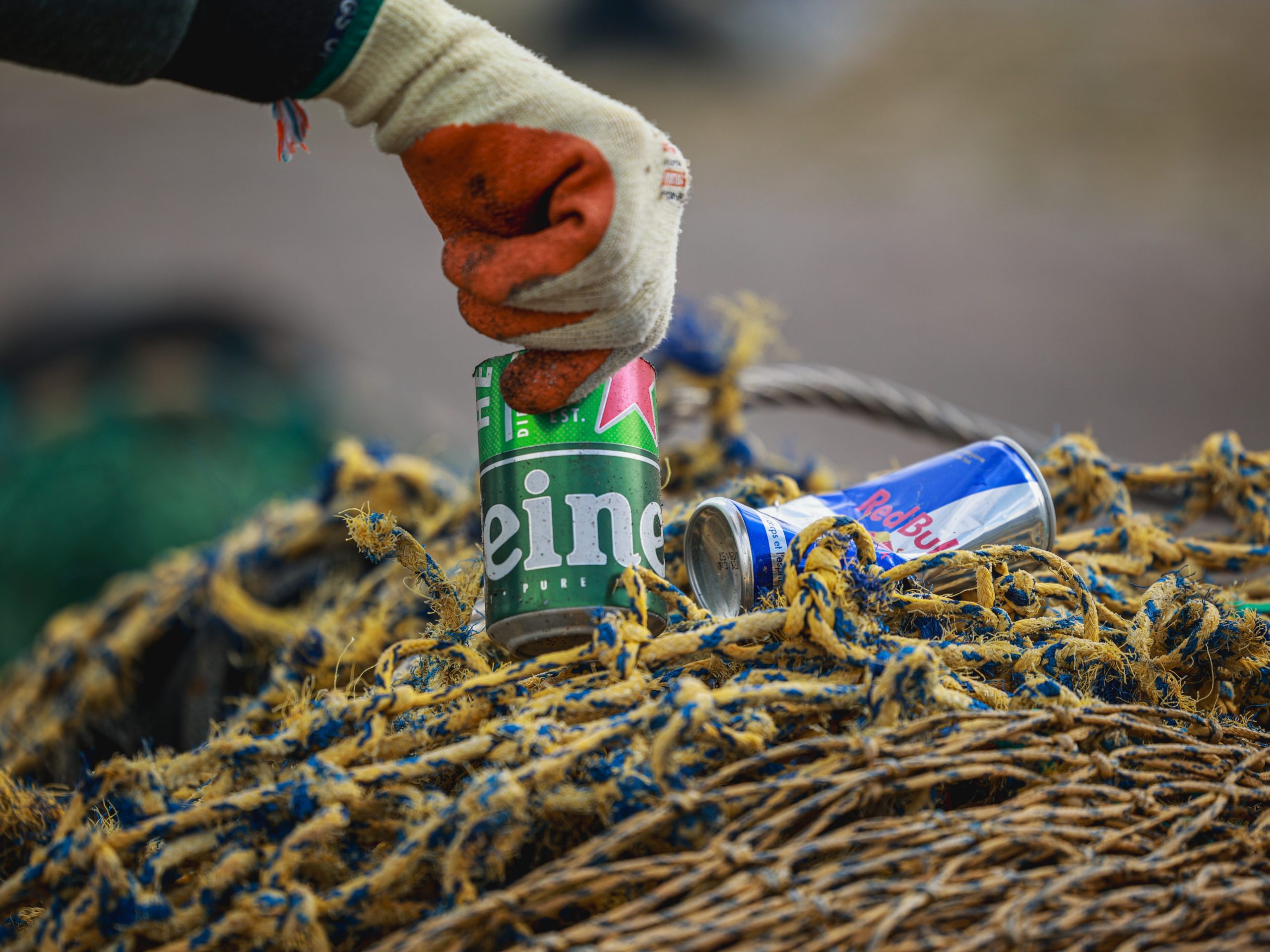 Ramassage de déchets à Nantes