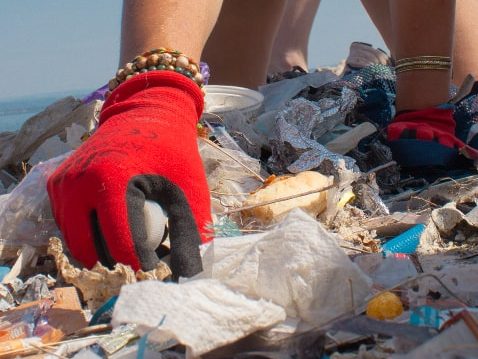 Ramassage de déchets au Havre