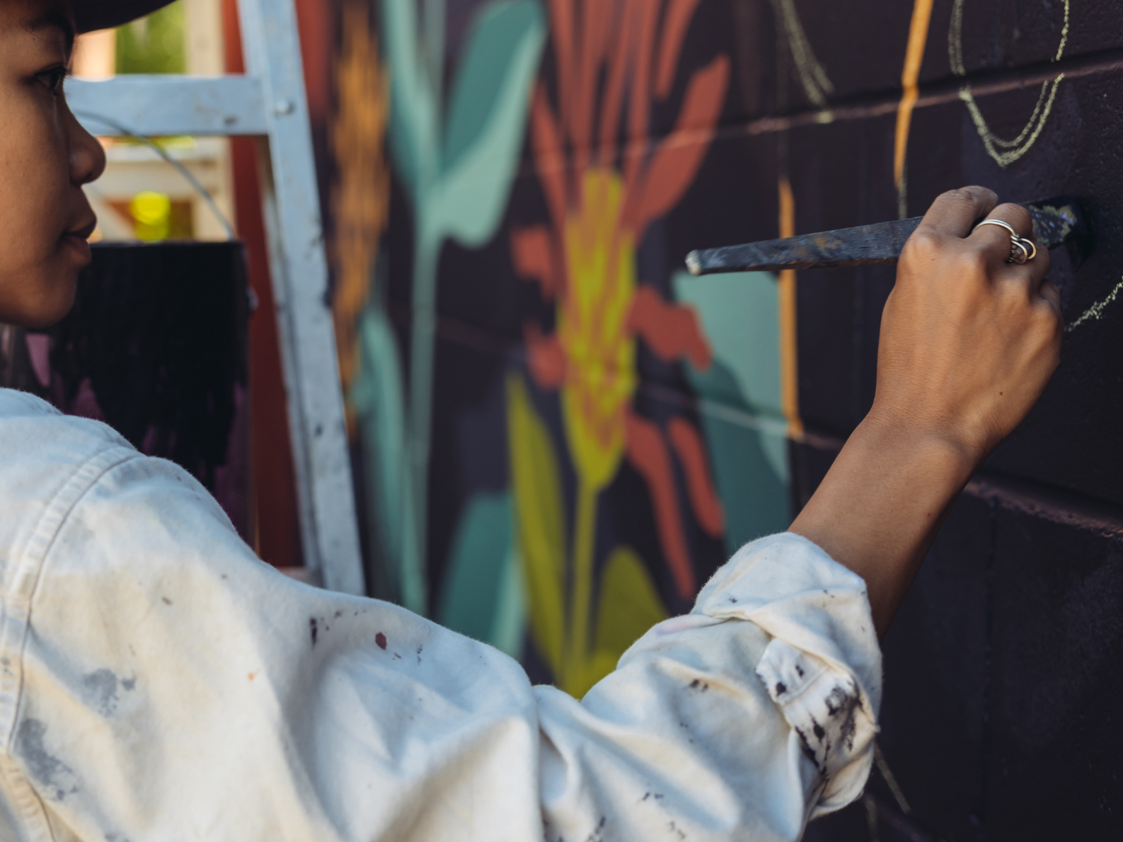 Fresque participative pour la journée de l&rsquo;océan à Marseille