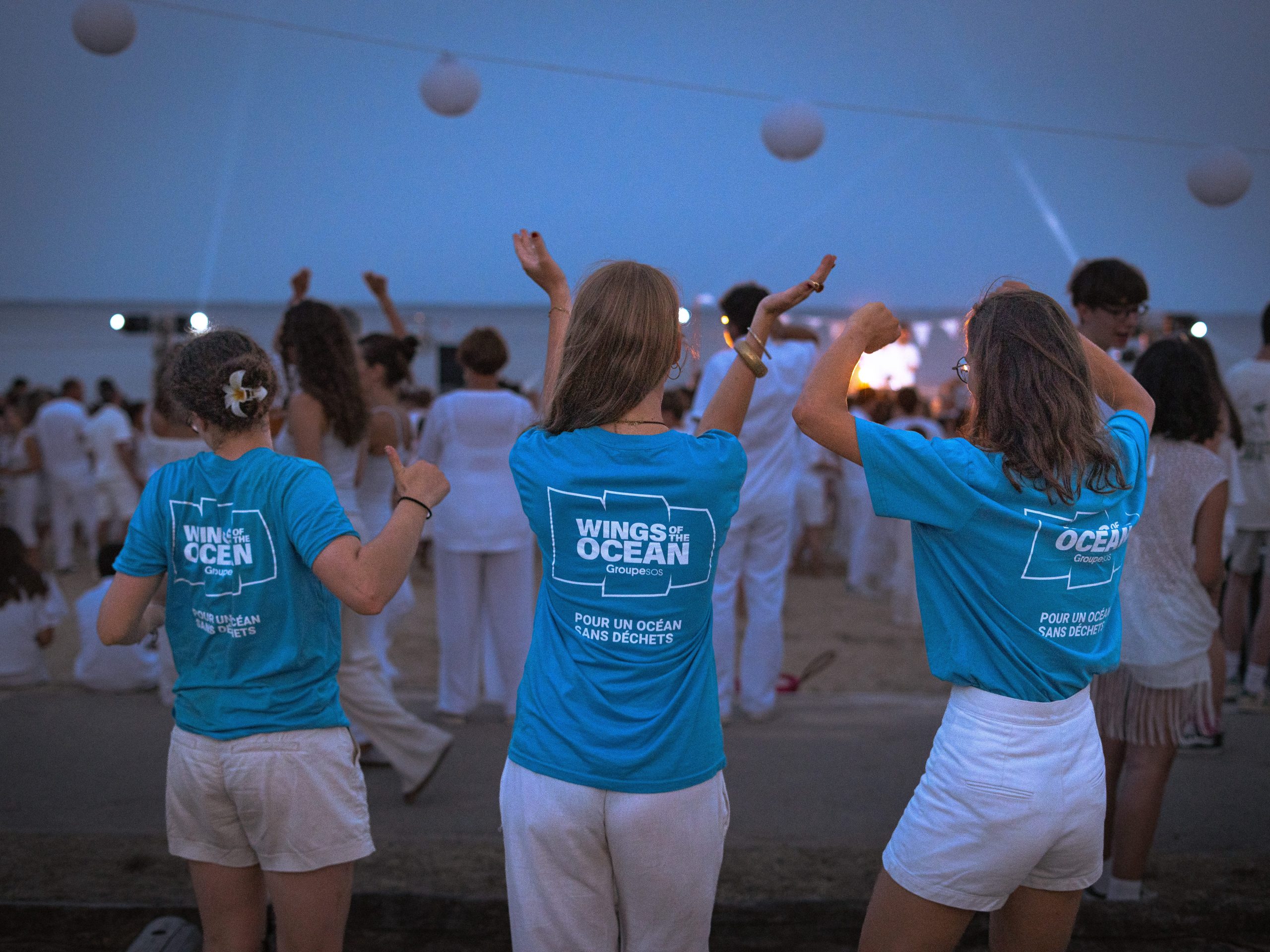 Stand de sensibilisation lors de l'Akupana Boat Party