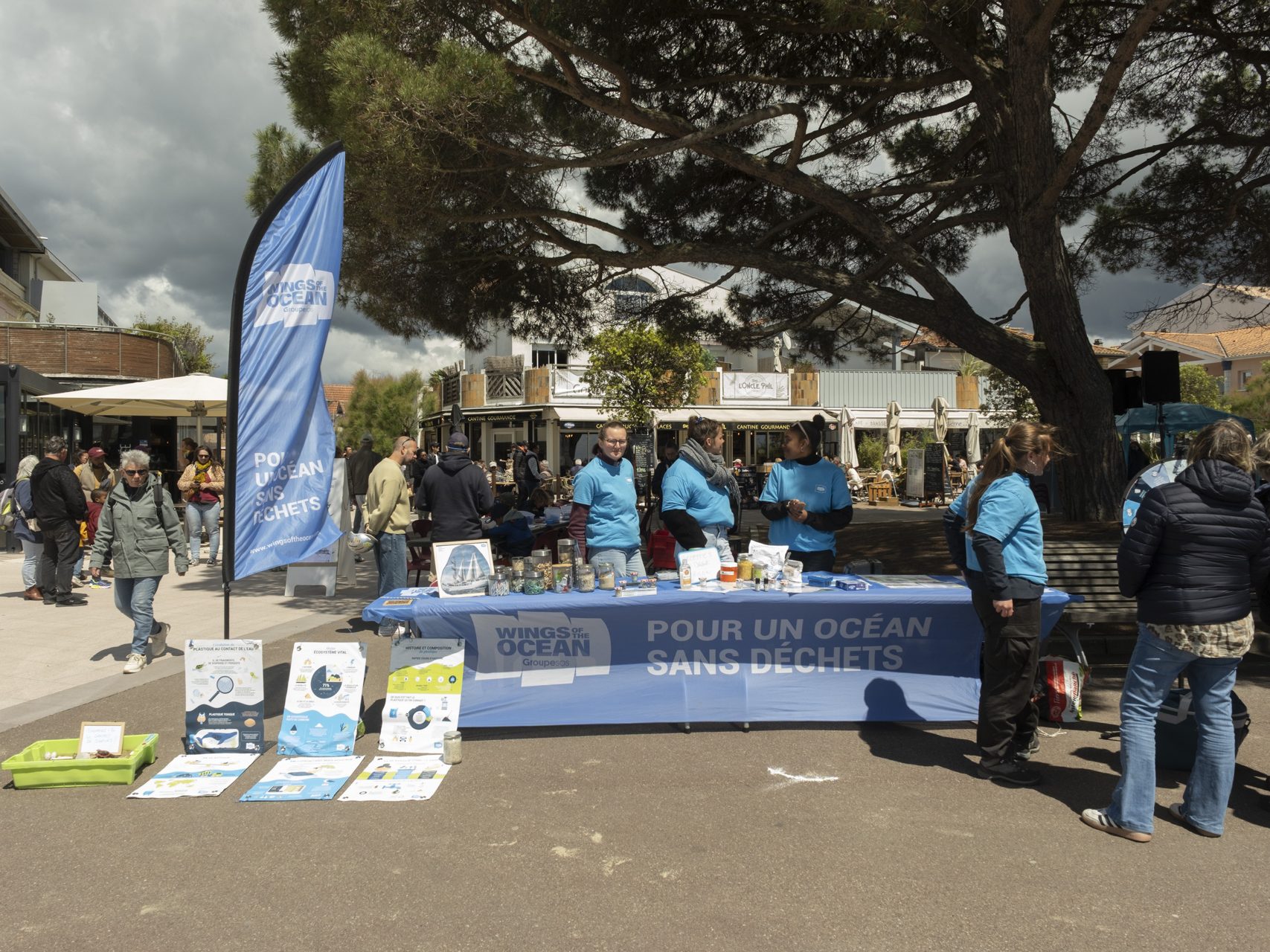 Stand au Forum des associations de Lanton