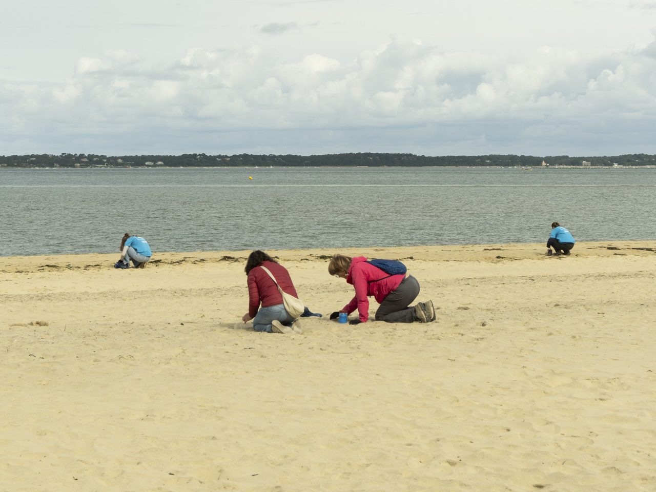 Ramassage de déchets à Arcachon