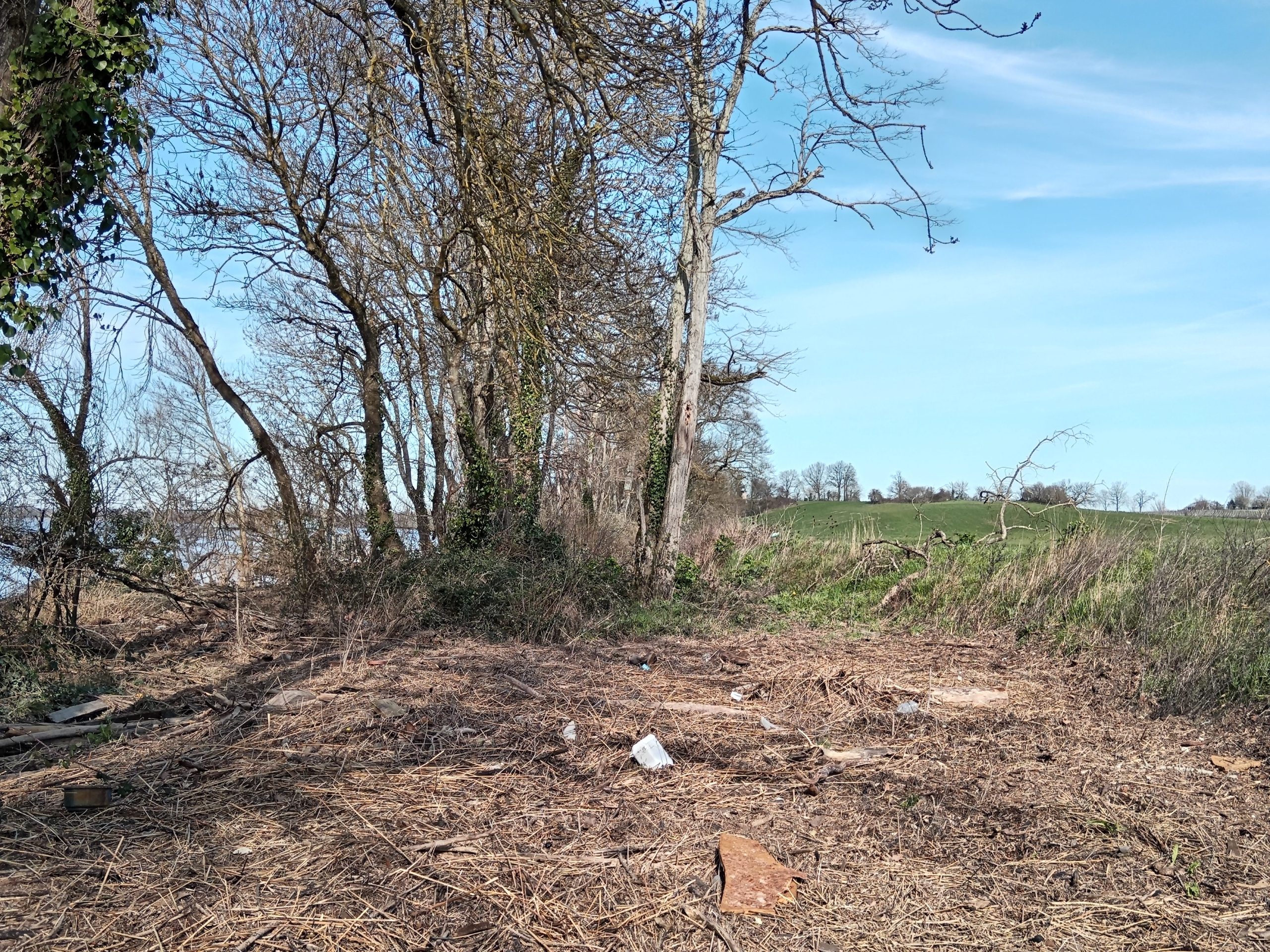 Ramassage sur les berges de la Dordogne à Saint-André-de-Cubzac
